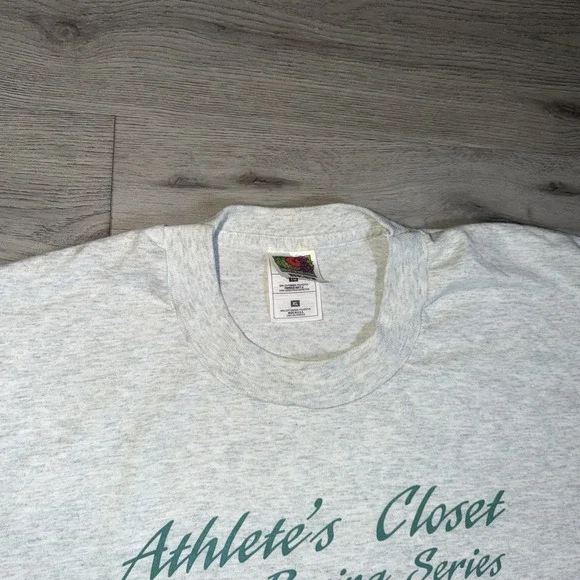 Vintage 90s Nike Athlete's Closet Winter Racing Series USA Single Stitch L - Picture 12 of 12
